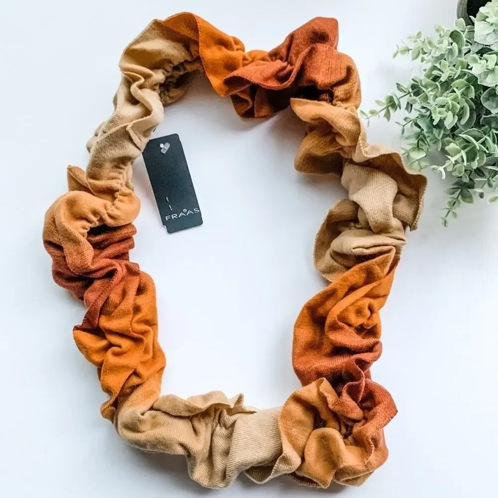 Orange Cashmink Infinity Style Scarf NWT